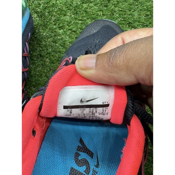 NIKE Air Max 2015 Black Multi Clearwater Running Walking Shoe Sneaker W Sz.9 EUC - Picture 6 of 9